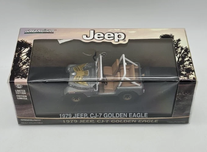 Jeep CJ-7 Golden Eagle 1979 Greenlight edición limitada "DIXIE" 1:43 86572 PERSECUCIÓN RARO Foto 3 de 4