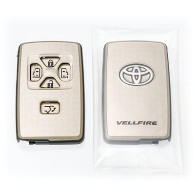 Toyota Original 89072-58121 Vellfire 20 Serie Golden Eyes 2 Smart Key Cover Gold