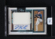 2024 Panini Three and Two Prospect Jersey Holo Silver 7/49 Josh Knoth Auto 7i6