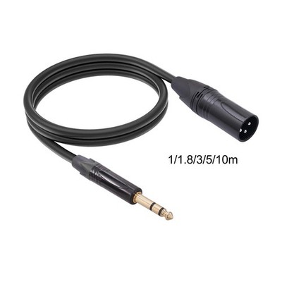 6,35 auf XLR-Kabel, Camcorder, Mikrofon, Audiokabel, Zinklegierung,