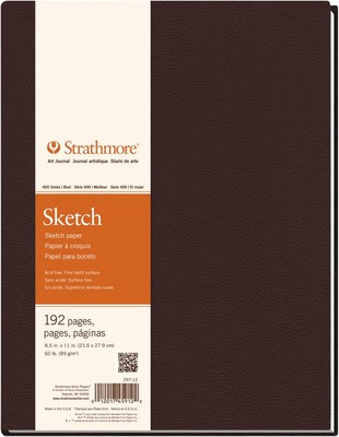 Strathmore Art Journal, Sketchbook, 11x14 inch, 96 Sheets - 11x14, White 