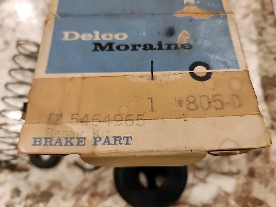 NOS 1964 - 1966 别克 Olds Power Brake 主缸维修套件 GM 5464965 805-D — 第 3/4 张图片