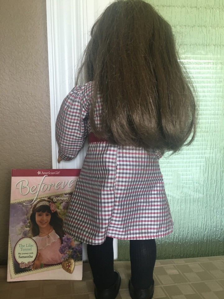 AMERICAN GIRL DOLL PLEASANT CO."Samantha"authentic clothes,Pink Purse ...