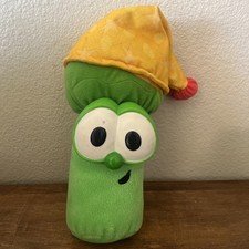 Veggie Tales Junior Asparagus Plush Light Singing I m Not scared Fisher price