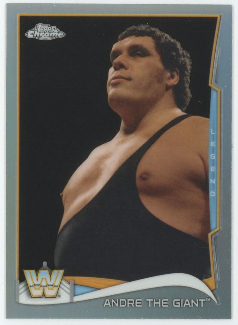 2014 Topps Chrome WWE Refractor Andre the Giant #96 C14