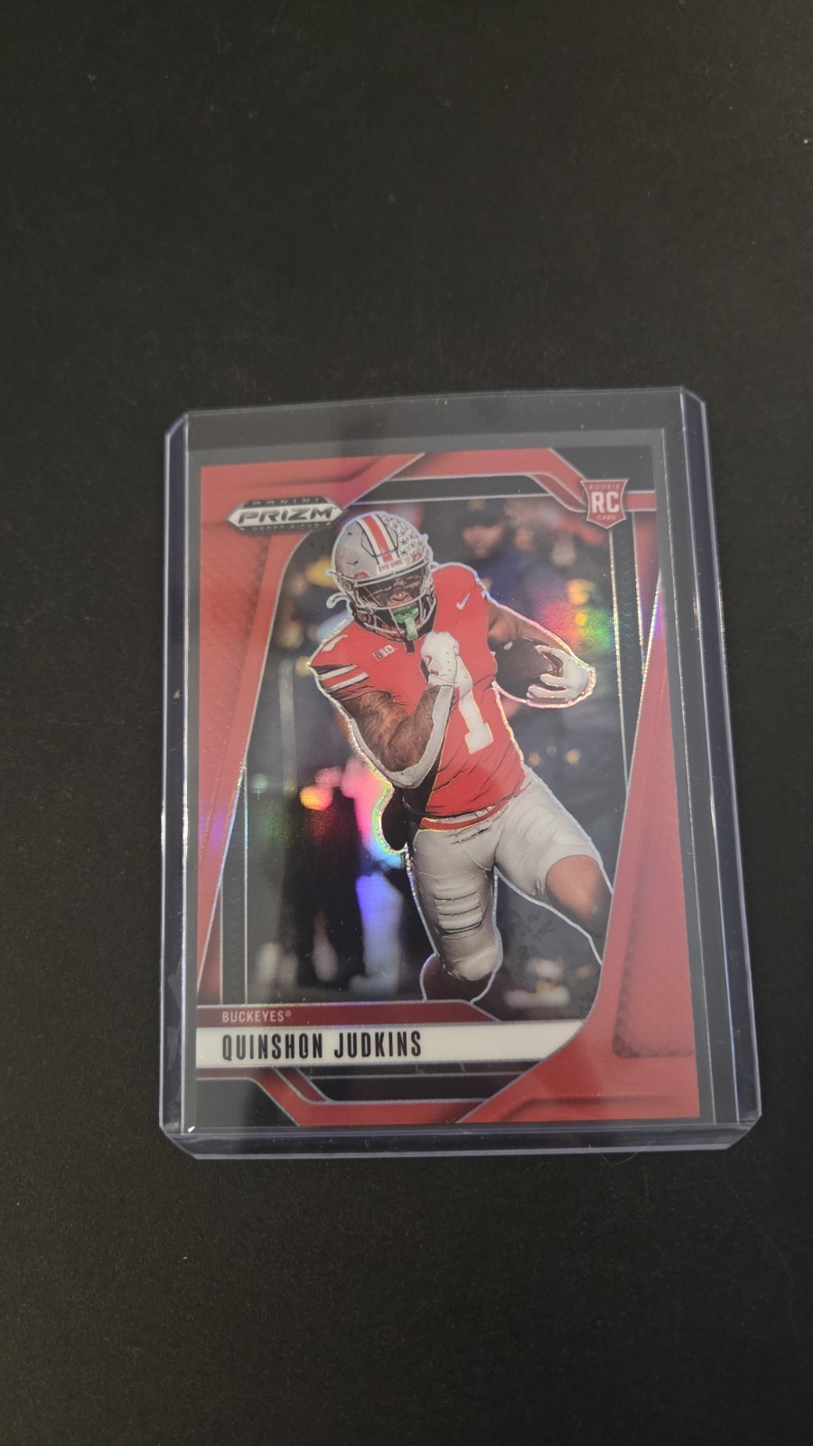 2025 Panini Prizm Draft Picks - Quinshon Judkins #84 Red Prizm /399 (RC)