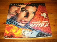 SPEED 2: CRUISE CONTROL 2-Laserdisc LD SET WIDESCREEN VERY GOOD CONDITION TWO II
