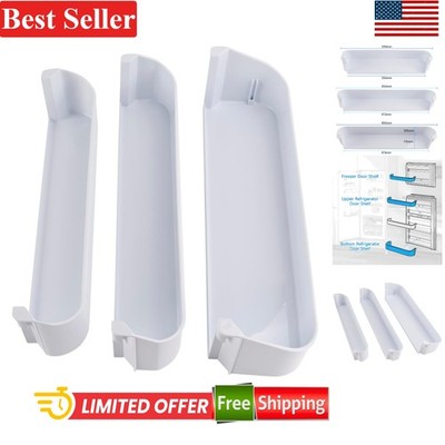 Refrigerator Door Shelf Kit Compatible with Dometic Models 3 Sizes 3-Piece Set
