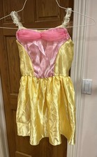 Disney Princess Belle-style costume dress girls size 4-6X