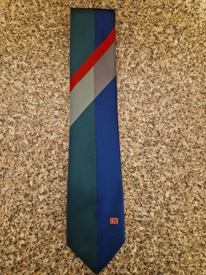 krawatte kravatte schlips binder DB deutschebahn 1998 eisenbahn