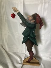 Bonnie Barrett Boardwalk Originals Christmas Elf Ornament Holder Hand Painted