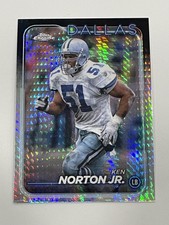2024 Topps Chrome Football Prism Refractor - Ken Norton Jr. - Dallas Cowboys