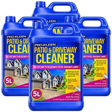 PATIO CLEANER STONE CONCRETE SLABS FLAGS PATH BLOCK PAVING DRIVE CLEANING 20L 2.15 per litre