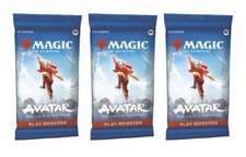 3 Packs Magic the Gathering Play Booster Pack Lot MTG Avatar the Last Airbender