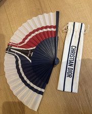 Christian Dior Fans Folding Fan Sensu Paris Olympics 2024 Limited- New