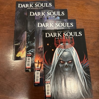 Dark Souls Willow King 1 2 3 4 Lot Used  Titan Comics 2024