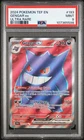 2024 Pokemon Tef En-Temporal Forces Ultra Rare Gengar Ex PSA 9 #193