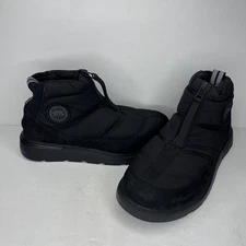 Canada Goose Cypress Puffer Boot Womens US 9 Black Noir Zip Up Journey Italy