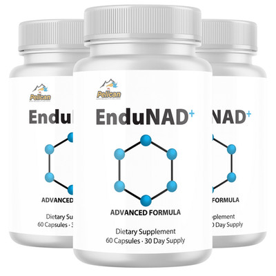 EnduNad- Brain Support- 3 Bottles- 180 Capsules