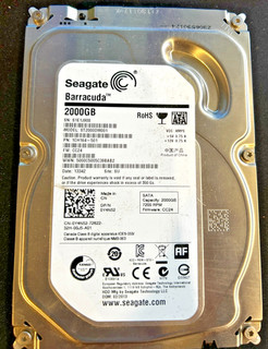 disque dur 3.5" SATA III 7200RPM 2To