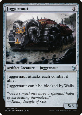 Juggernaut #222 (LP) Dominaria DOM Magic MTG
