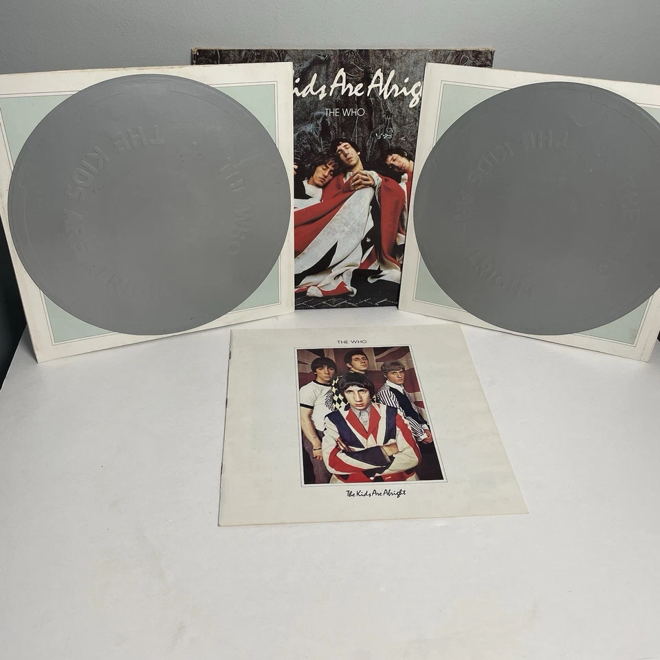 The Who the Kids Are Alright Double LP 1979 11005 Vinyl Record with Booklet EX! - Image 3 of 4