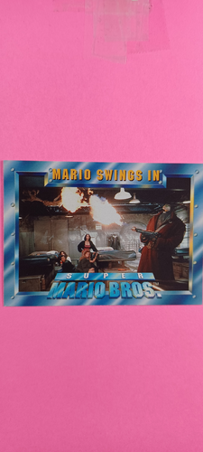 Tarjeta de película Super Mario Bros. #71 Mario Swings In Skybox 1993 - Imagen 1 de 2