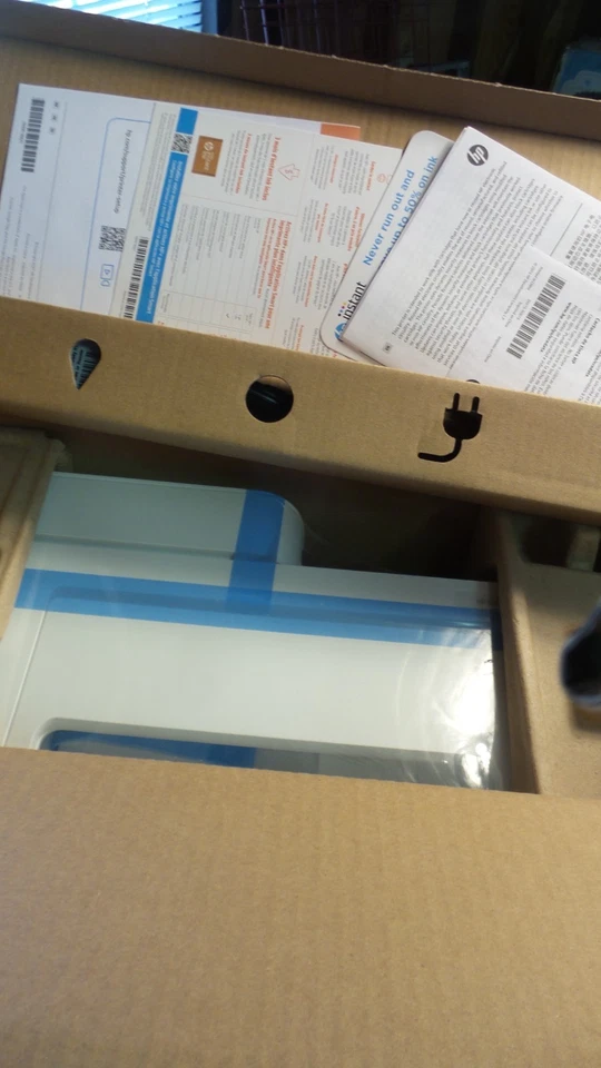 NIOB SEALED HP Deskjet 4155e All-In-One Inkjet Printer L@@K - Image 2 of 4