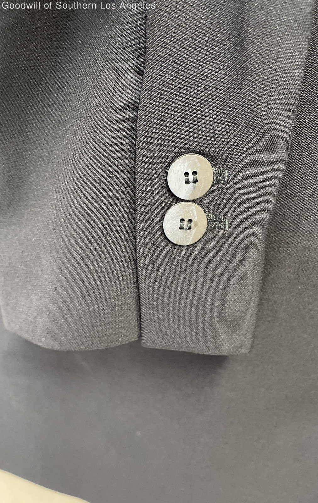 ZARA Basic Navy Oversized Double Breasted Blazer … - image 5