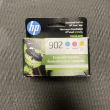  NEW Genuine Original HP 902 Ink Cartridge 3-Pack - Exp. Sep 2024