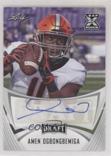 2021 Leaf Draft Auto Amen Ogbongbemiga #BA-AO2 Auto 0z5z