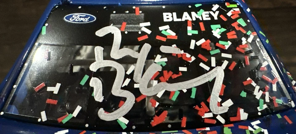 2024 Ryan Blaney autografado #12 Wabash Pocono Win 1:24 Action Nascar Diecast - Imagem 4 de 4