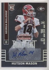 2015 Panini Contenders Draft Picks Bowl Ticket 74/99 Hutson Mason #191 Auto 0c2