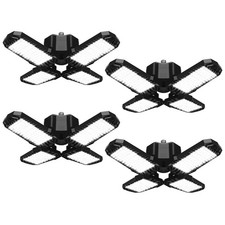 4 Pack LED Garage Light, 150W 15000LM 6500K LED Shop Lights, Garage Lights Ce...