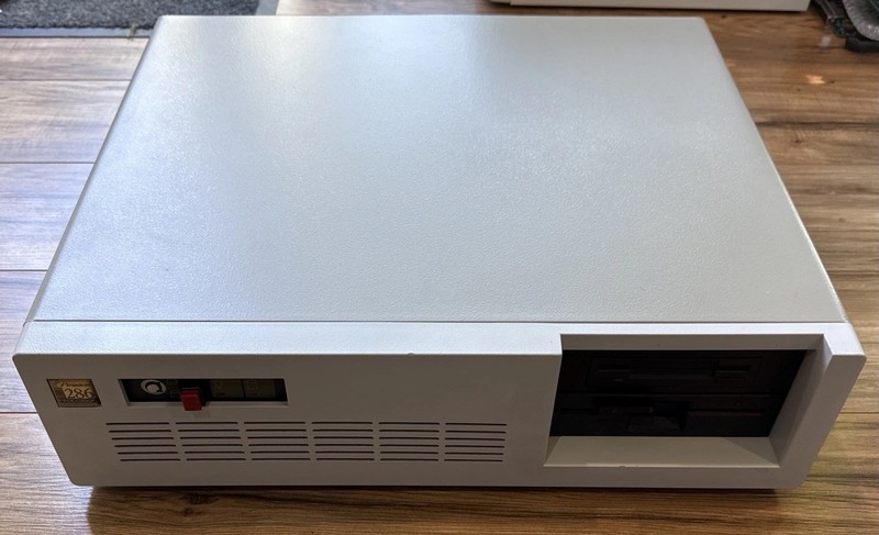 Vintage 286 16MHz, i287, 4Mb DRAM, 42Mb MFM Hard Drive, VGA, Adlib - Working