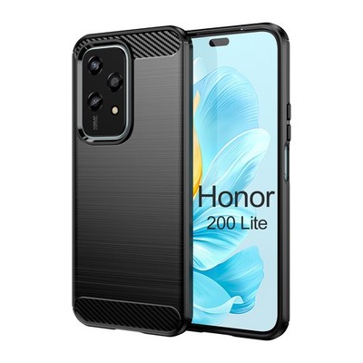 Carbon Hülle für Honor Modelle Handyhülle Backcover TPU Silikon Bumper