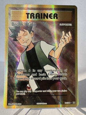 Pokemon Brocks Grit 107/108 Evolution PSA 9
