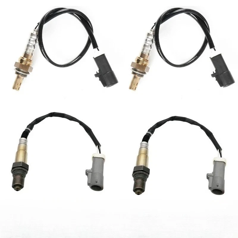 Sensor de oxígeno aguas arriba+aguas abajo 4 piezas para Ford Expedition 5,4 L V8 2001 2002 2005 2006 Foto 3 de 4