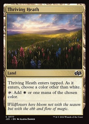 [MTG] Thriving Heath (0777) (J25) NM
