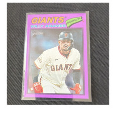 Topps 2026 Heritage Purple Parallel Willy Adames #327 San Francisco Giants