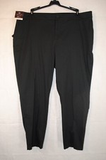 NWT AVA VIV Black Mid Rise Comfort Waist Fitted Hip  Thigh Ankle Pants Size 20W