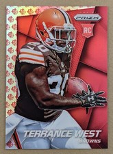 2014 Panini Prizm Prizms NFL Shield #263 Terrance West RC 54/75 SP