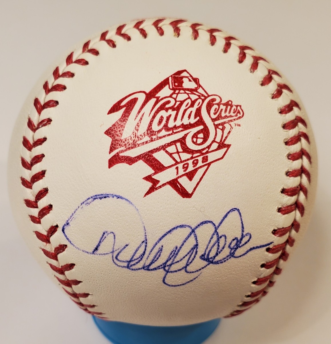 Derek Jeter Signed Baseball Autographed Steiner 1998 World Series