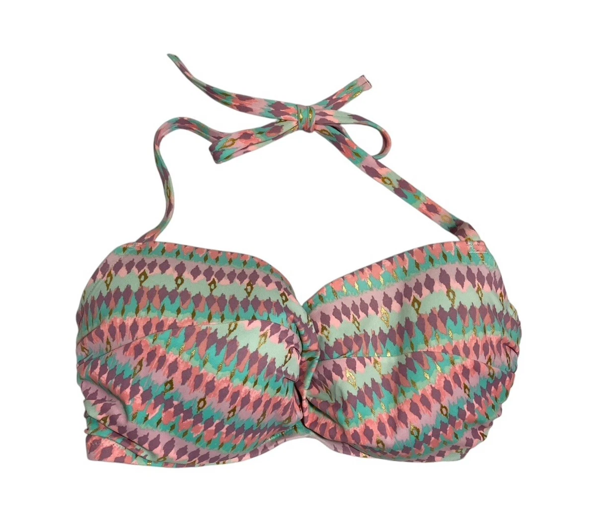 Haut De Maillot De Bain Shade & Shore - Bonnet DD, Taille Unique, Rouge, Rembourré
