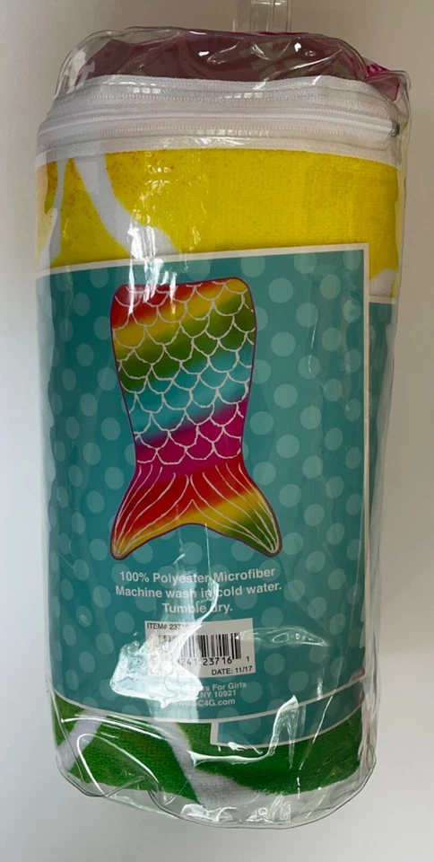 Manta/toalla Jumbo Mermaid Beach de Three Cheers para niñas Foto 2 de 2