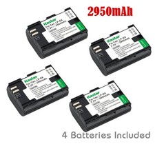 Kastar LPE6 Battery for Canon EOS 6D, 7D, 7D Mark II, 60D, 60Da, 70D,XC10