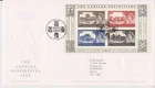 GB ROYAL MAIL FDC 2005 THE CASTLES DEFINITIVES MINIATURE SHEET M/S TALLENTS PMK
