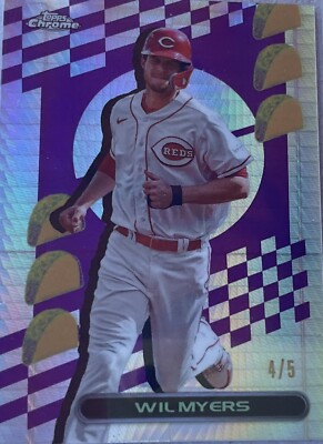 Wil Meyers 4/5 taco refractor topps chrome