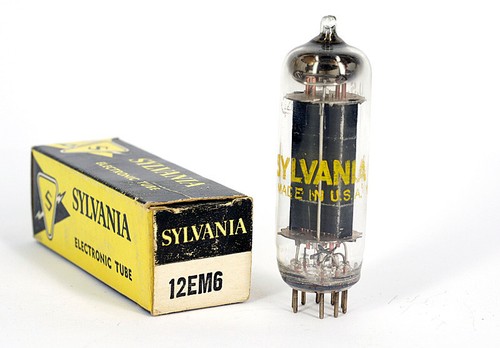 ONE 12EM6 SYLVANIA DE LOTE ANTIGUO tubo válvula lámpara TSF válvula válvula - Imagen 2 de 2