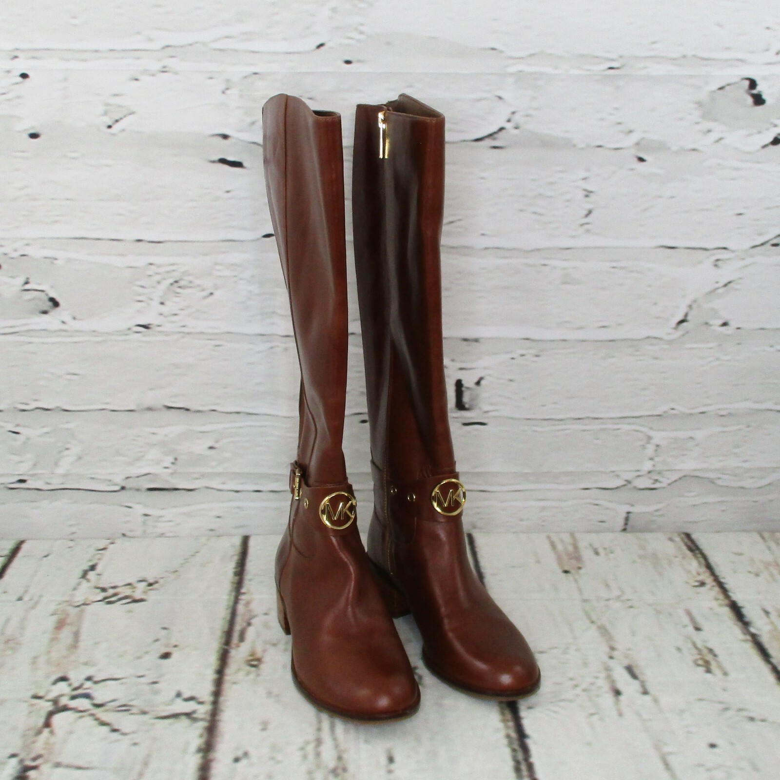 michael kors heather riding boots